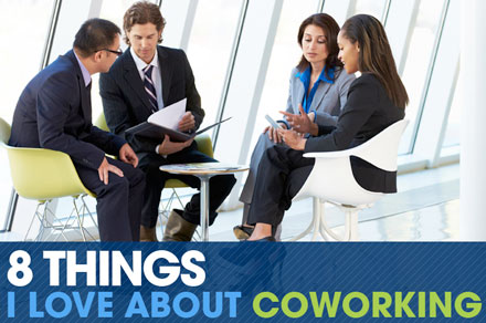 Infographic reveals 8 things I love about coworking