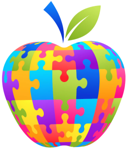 Apple Puzzle Vector